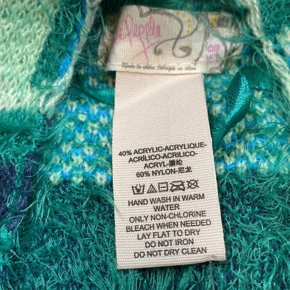 NWT Free People Diamondback Cozy Kimono Green sz OS - Picture 10 of 12